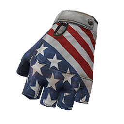 Skin: All American Fingerless Gloves