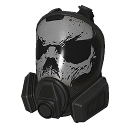 Skin: Skull Full Face Respirator