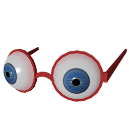 Skin: Evil Clown Glasses