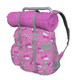 Skin: Pink Skulls Survivor Backpack