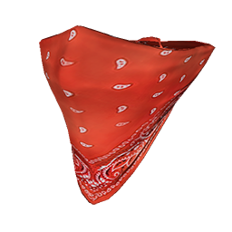 Skin: Red Face Bandana