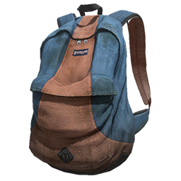 Blue and Orange Backpack