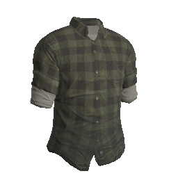 Green Flannel Shirt