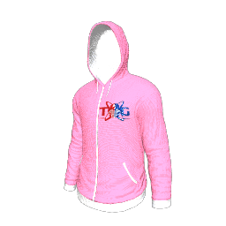 Twin Galaxies Hoodie (Pink)