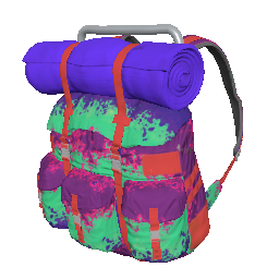 Neon Splatter Survivor Backpack