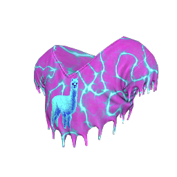Llamageddon Halftop Shirt
