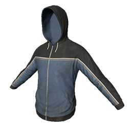 Blue and Black Hoodie