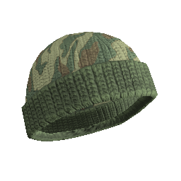 Green Camo Beanie