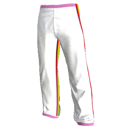 Rainbow Unicorn Warmup Pants
