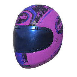 Zimms Lavender Racing Helmet