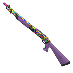 Rainbow Swirl Riot Shotgun