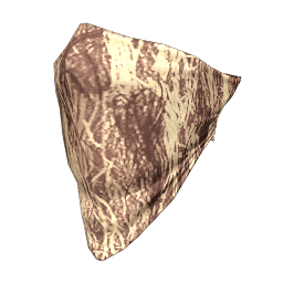 Tan Ghillie Suit Face Bandana