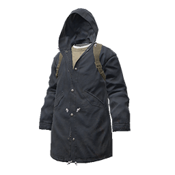 Navy Eagle Parka