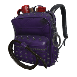 Vixen Purple Military Backpack
