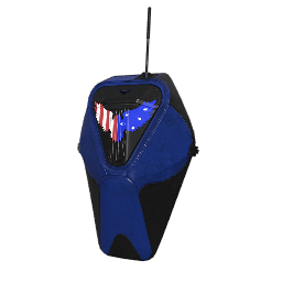Patriotic Blue Military Backpack