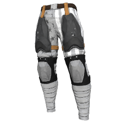 Patriotic White Military Pants