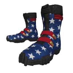 Patriotic Stars Combat Boots