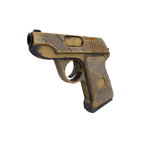 Hickory Hole-Puncher Pistol (Well-Worn)