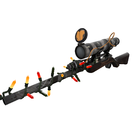 Strange Festive Killstreak Night Owl Sniper Rifle (Well-Worn)
