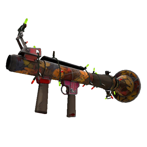 Festive Autumn Rocket Launcher (Well-Worn)