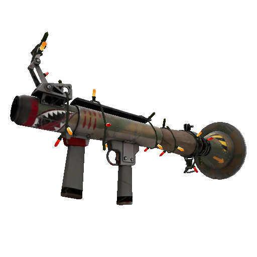 Festive Specialized Killstreak Warhawk Rocket Launcher (Well-Worn)