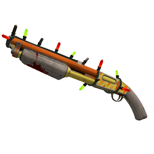 Strange Festive Killstreak Lightning Rod Shotgun (Field-Tested)