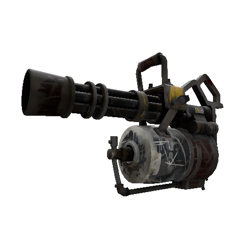 Iron Wood Minigun (Battle Scarred)