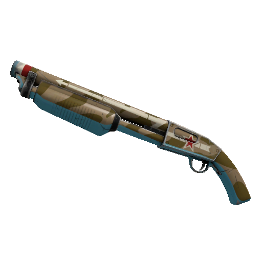 Red Bear Shotgun (Minimal Wear)