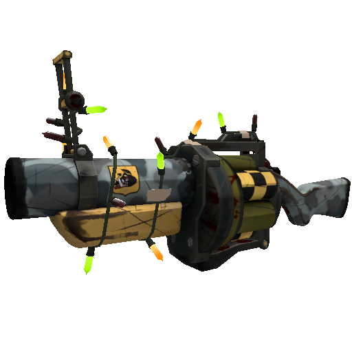 Festivized Butcher Bird Grenade Launcher (Well-Worn)