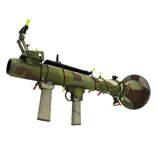 Festivized Woodland Warrior Rocket Launcher (Minimal Wear)