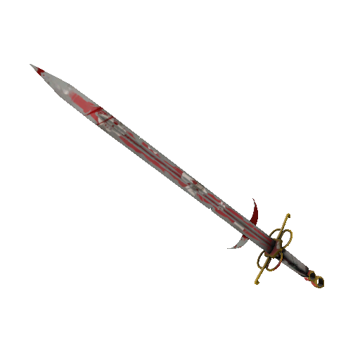 Strange Bloom Buffed Claidheamh Mòr (Battle Scarred)