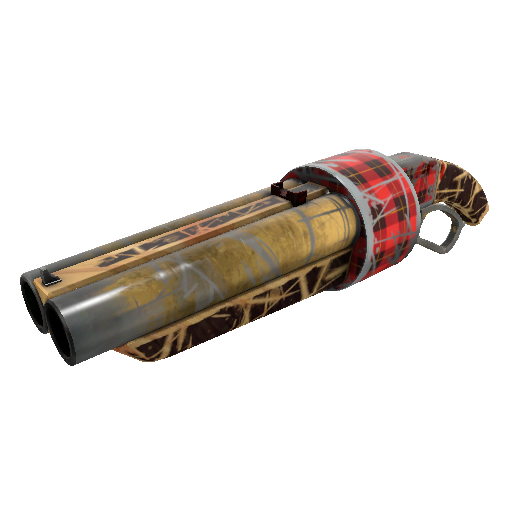 Tartan Torpedo Scattergun (Well-Worn)