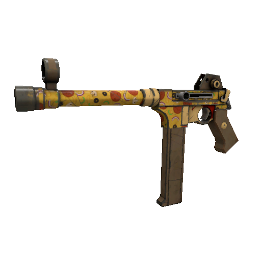 Pizza Polished SMG (Well-Worn)