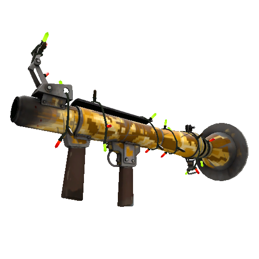 Festivized Killstreak Sand Cannon Rocket Launcher (Well-Worn)