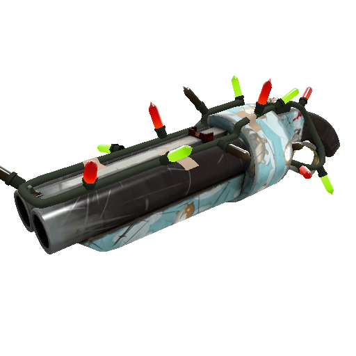 Festivized Killstreak Blue Mew Scattergun (Field-Tested)