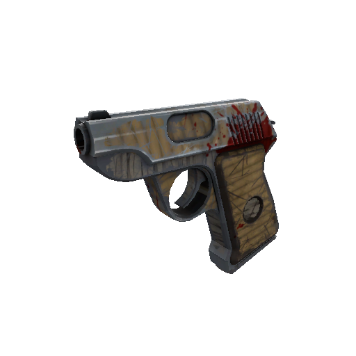 Killstreak Bamboo Brushed Pistol (Battle Scarred)
