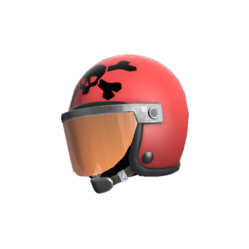Unusual Death Racer's Helmet