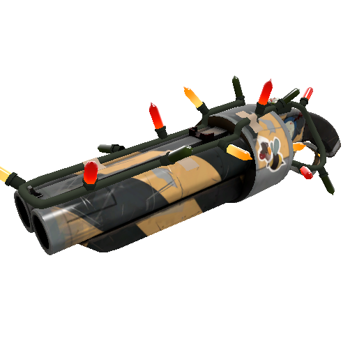 Strange Festivized Professional Killstreak Killer Bee Scattergun (Field-Tested)