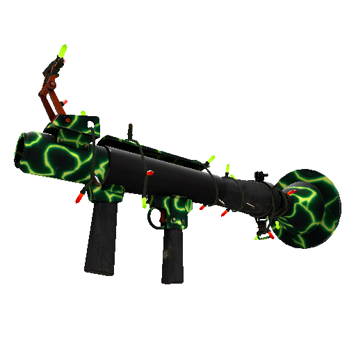 Strange Festivized Professional Killstreak Shell Shocker Rocket Launcher (Factory New)