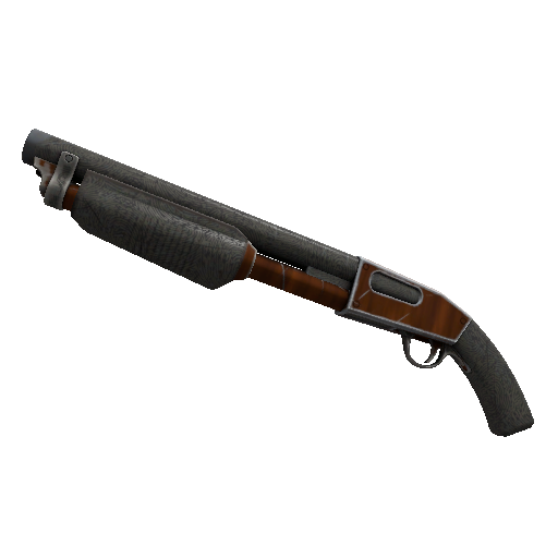 Damascus & Mahogany Shotgun (Minimal Wear)