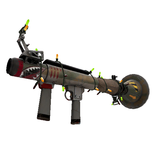 彩灯高级连杀记录式 Warhawk 火箭发射器 (破损不堪)