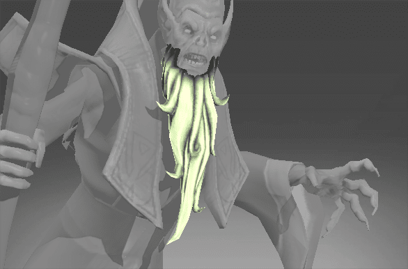 冥灵 毁灭法师长须