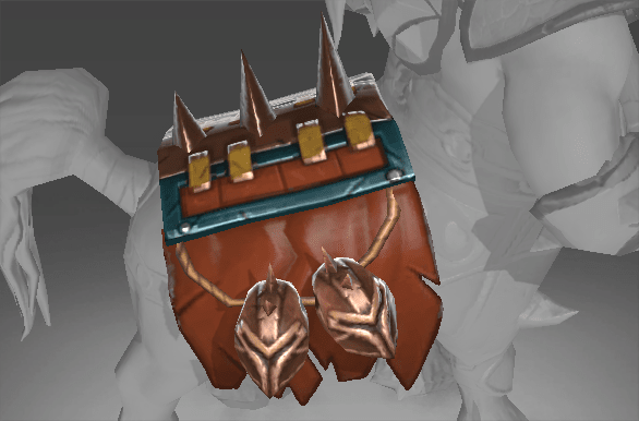 Inscribed Warlord of Hell Barding
