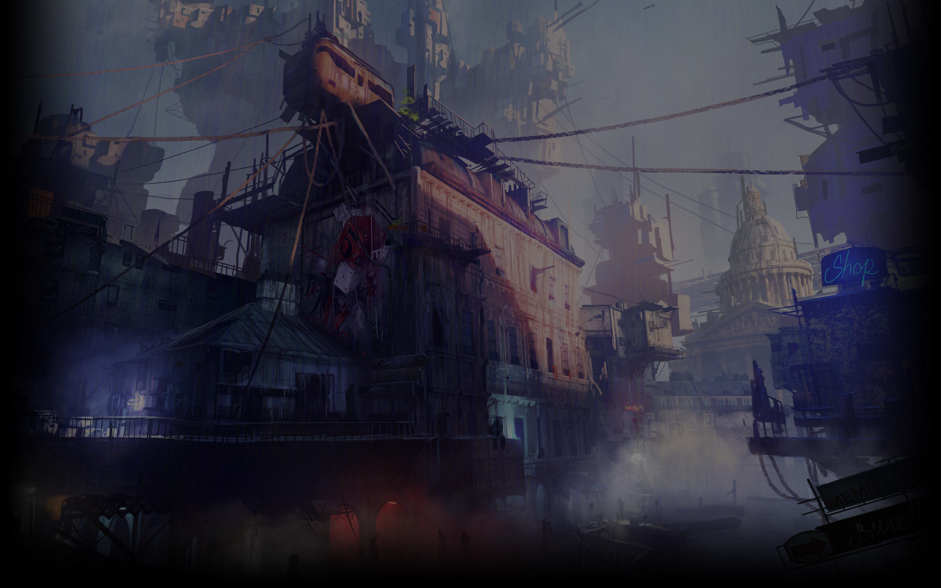 Neo-Paris concept art