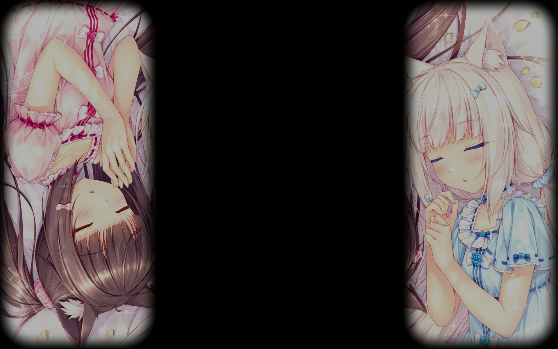 Chocola&Vanilla asleep