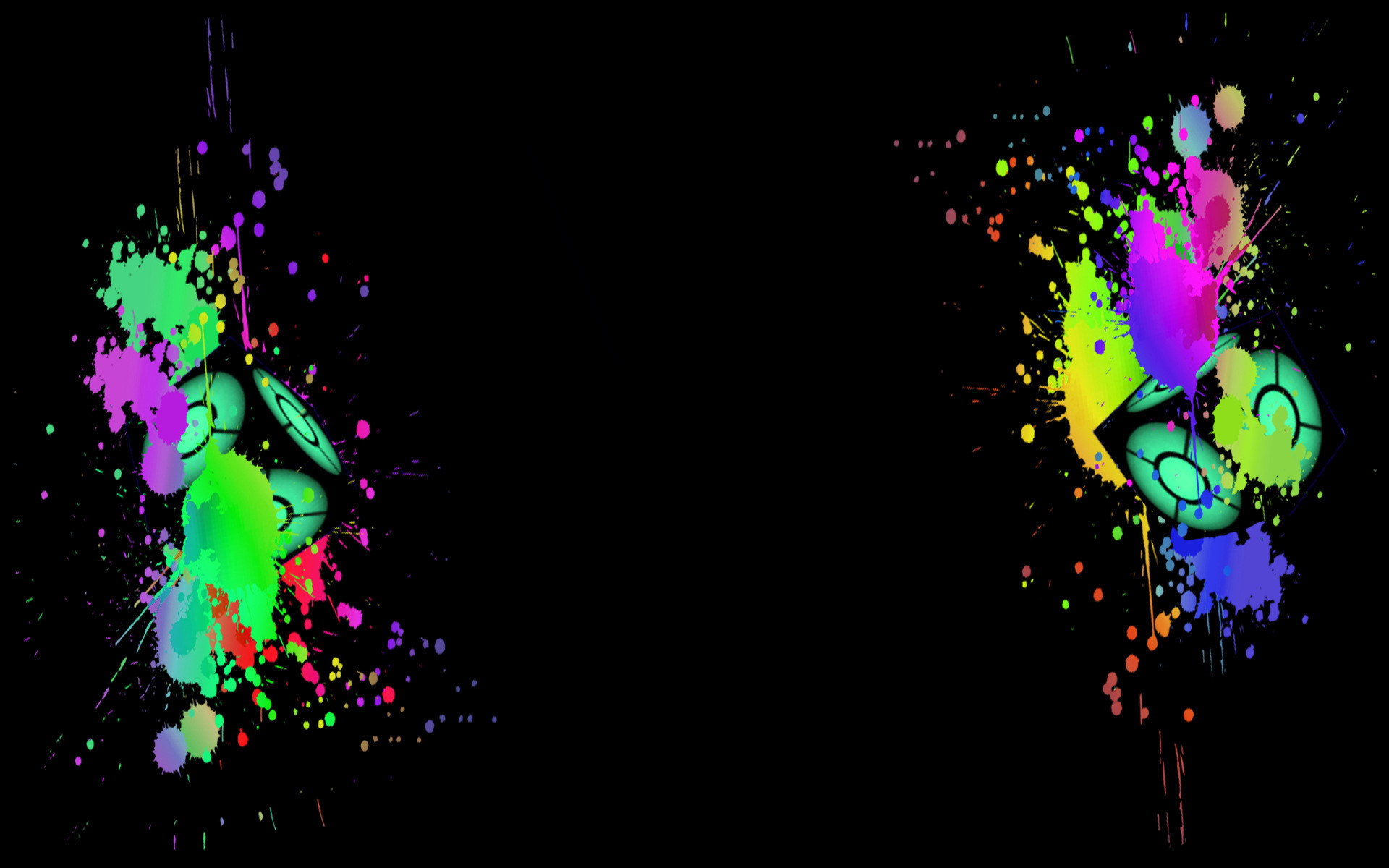 Paint Splash Cubes