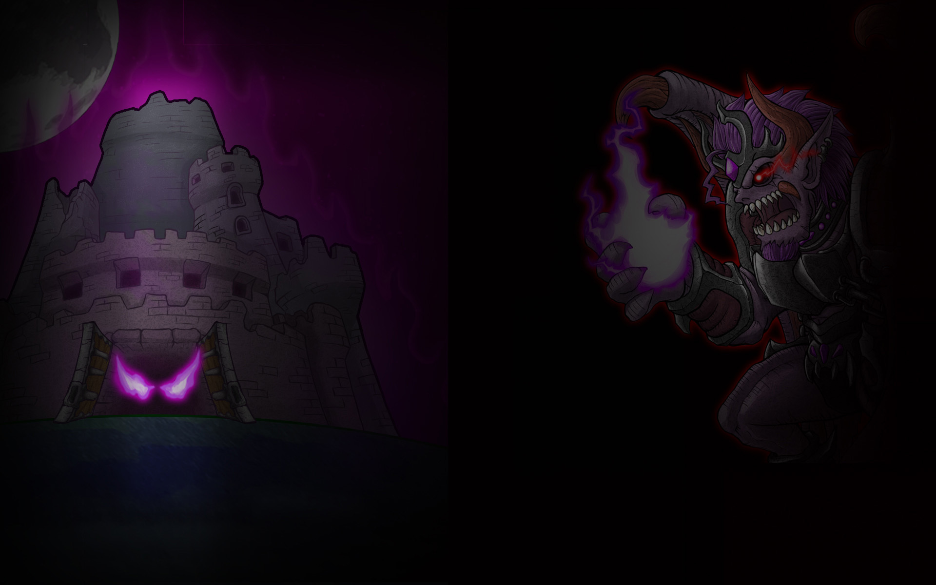 434650-Lost Castle Background - Evil Tyrant