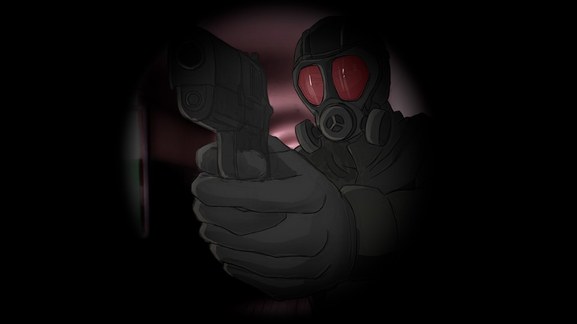 Man with gun (个人资料背景)