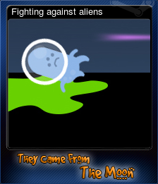 Fighting against aliens