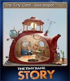 The Tiny Card - Sea teapot